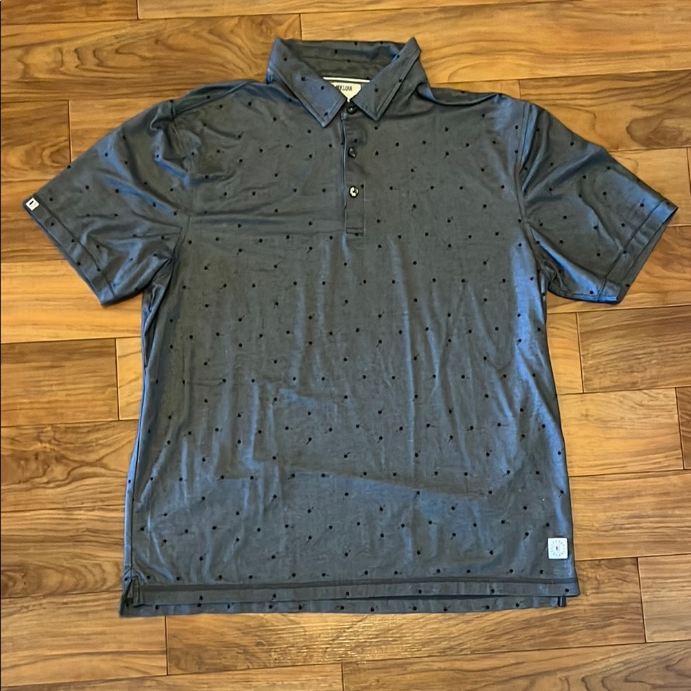 Linksoul Men’s Gray Polo Shirt